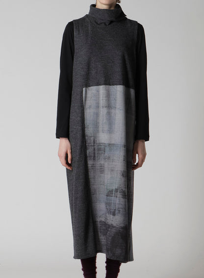COMBINATION HIGH NECK DRESS