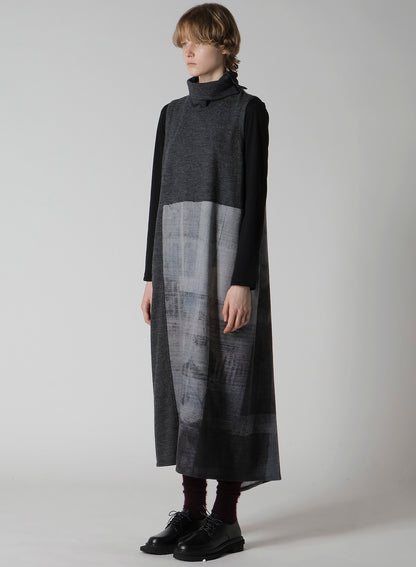COMBINATION HIGH NECK DRESS