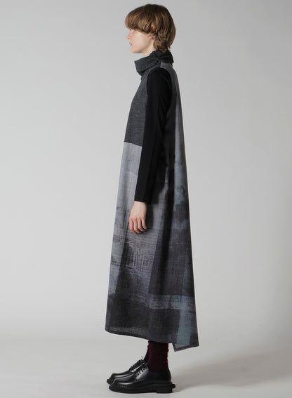 COMBINATION HIGH NECK DRESS