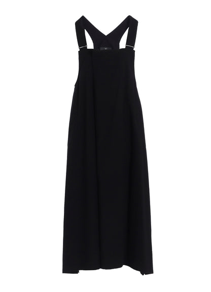 C/RY GABARDINE OVERALLS DRESS