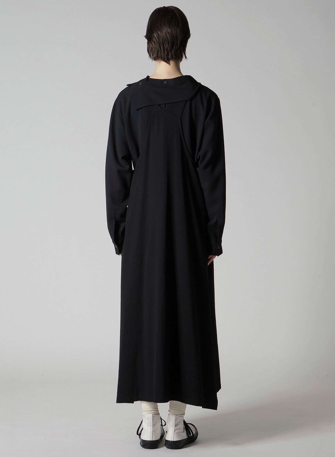 C/RY GABARDINE OVERALLS DRESS