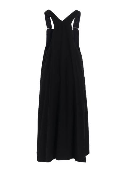 C/RY GABARDINE OVERALLS DRESS