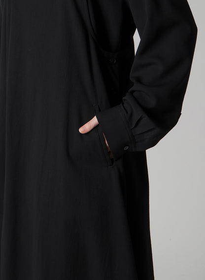 C/RY GABARDINE OVERALLS DRESS