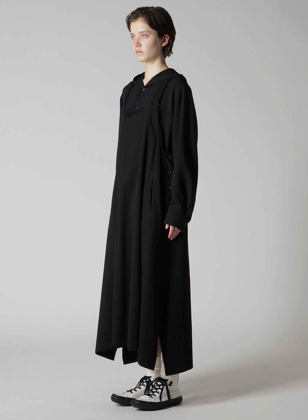 C/RY GABARDINE OVERALLS DRESS