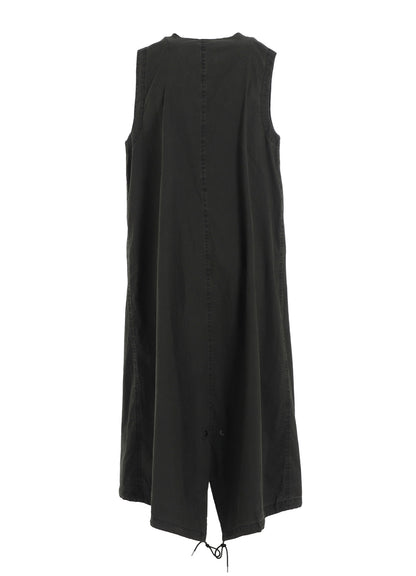 C/N PIGMENT COATED FISHTAIL DRESS
