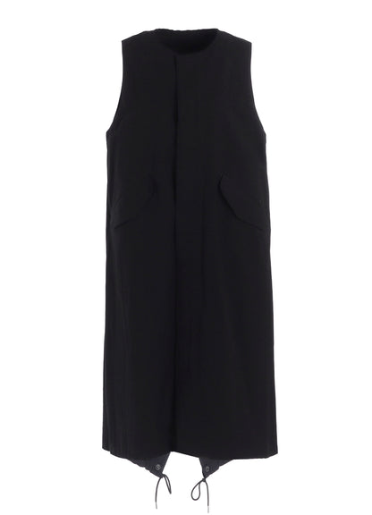 C/RY GABARDINE FISH TAIL DRESS