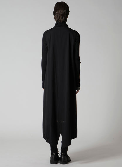 C/RY GABARDINE FISH TAIL DRESS
