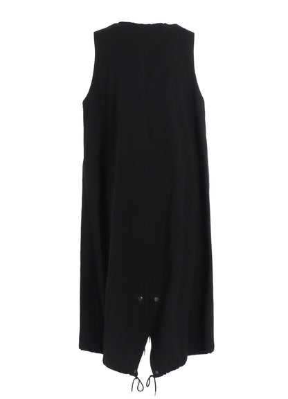 C/RY GABARDINE FISH TAIL DRESS