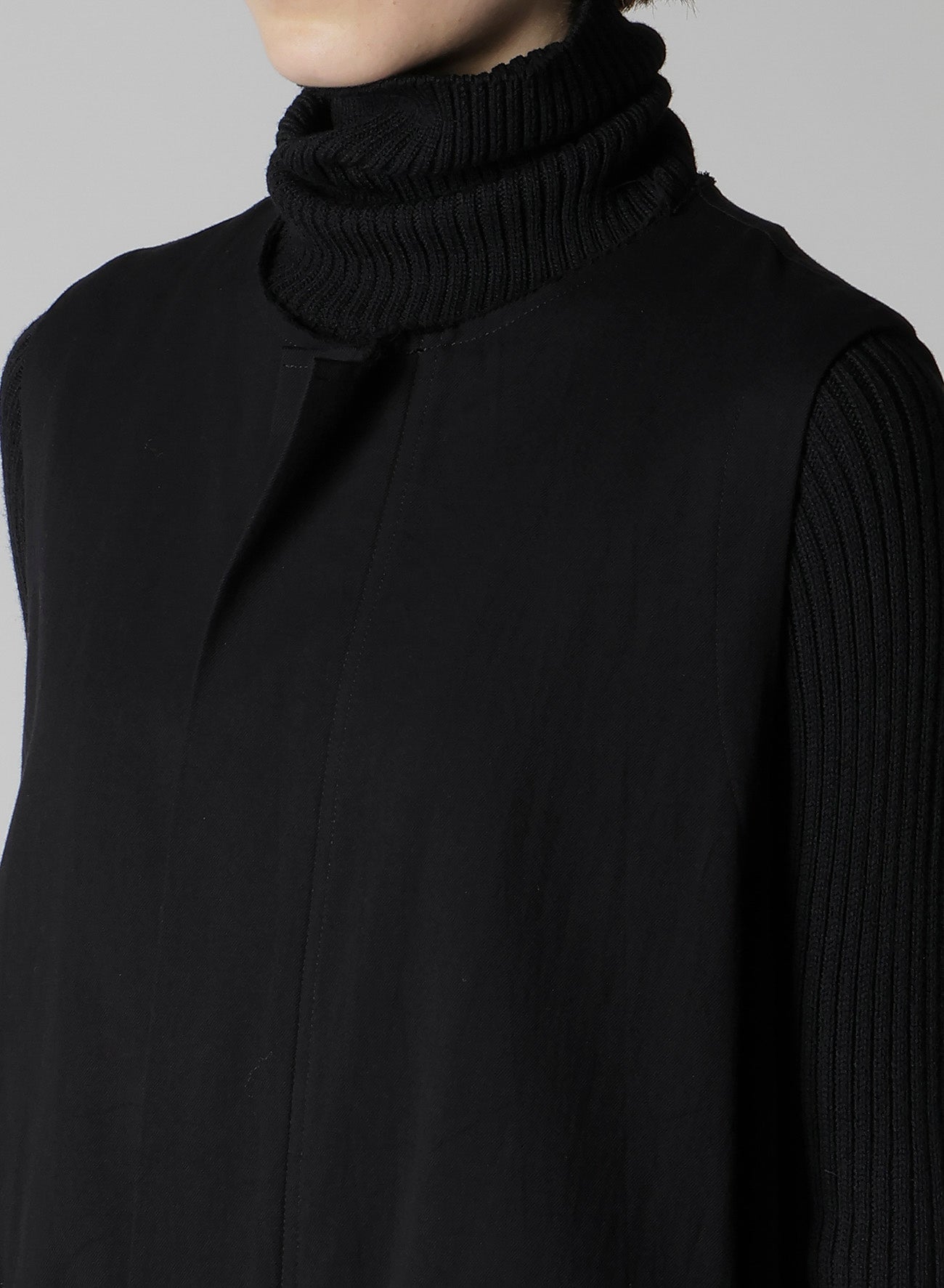 C/RY GABARDINE FISH TAIL DRESS