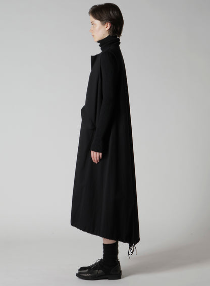 C/RY GABARDINE FISH TAIL DRESS