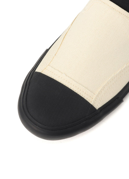COTTON CANVAS SLIP ONS