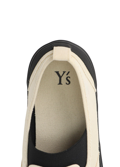 COTTON CANVAS SLIP ONS