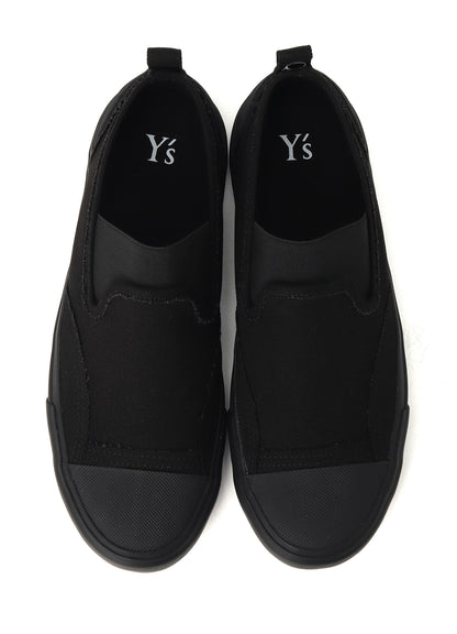COTTON CANVAS SLIP ONS