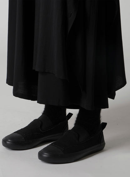 COTTON CANVAS SLIP ONS