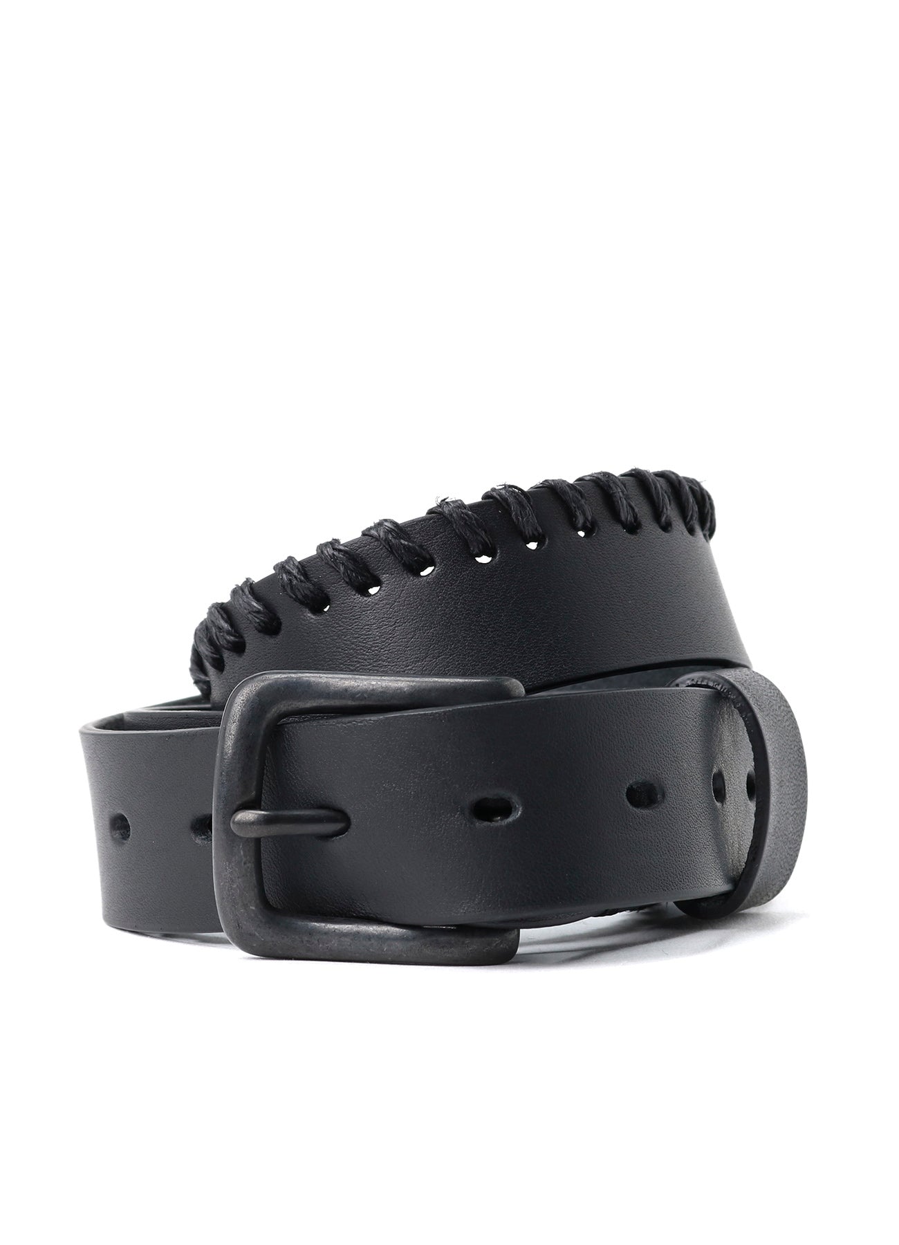 30MM LEATHER STITCH BELT