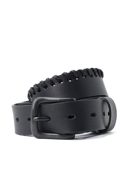 30MM LEATHER STITCH BELT
