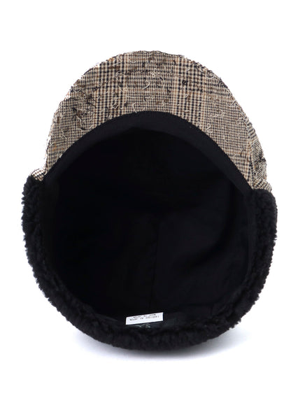 NEEDLE-PUNCHED EARMUFF CAP