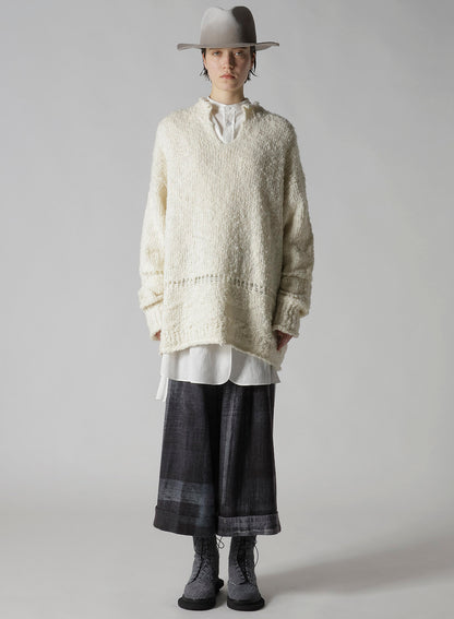 WOOL GRADATION HAT