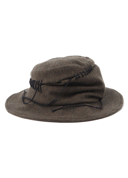 TOP VINTAGE FLANNEL STITCH HAT