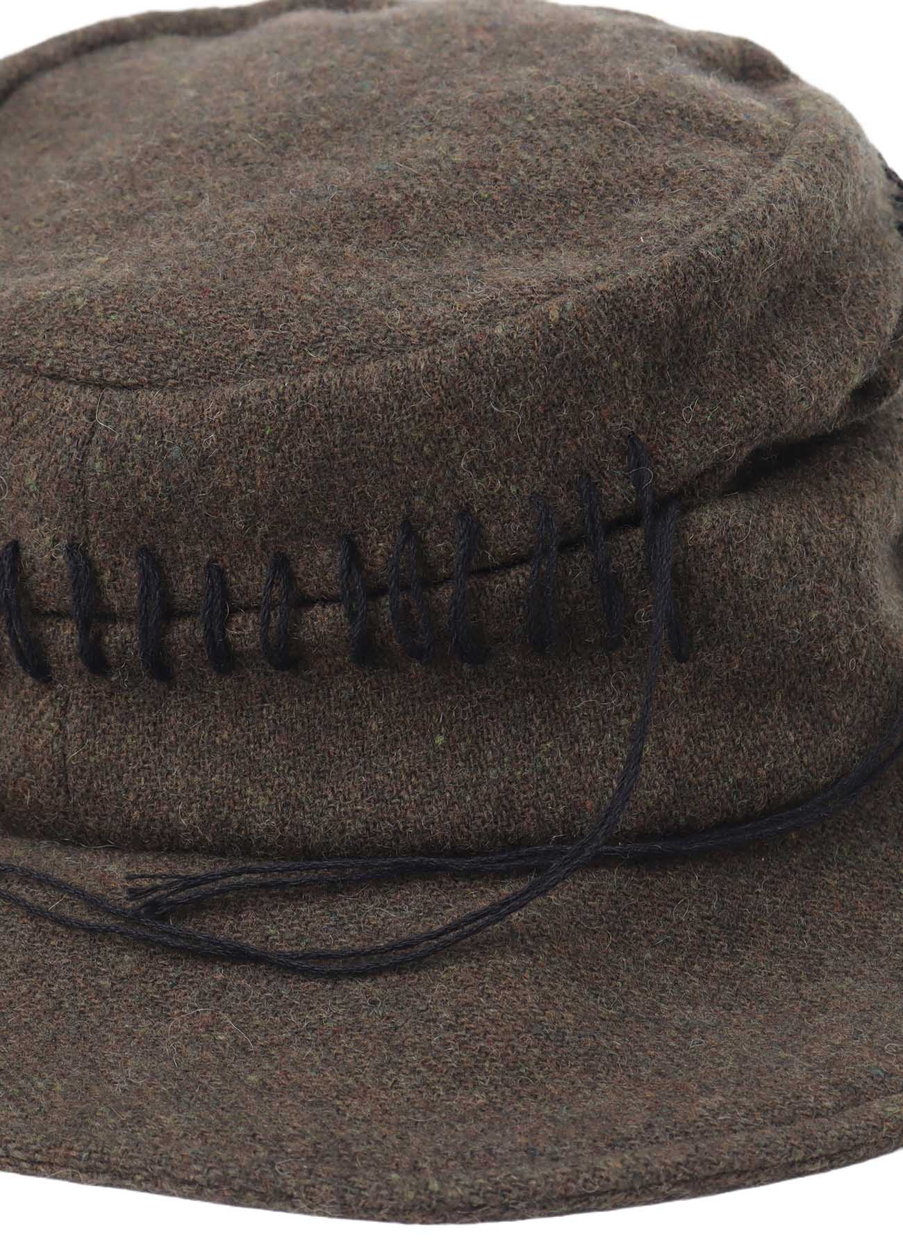 TOP VINTAGE FLANNEL STITCH HAT