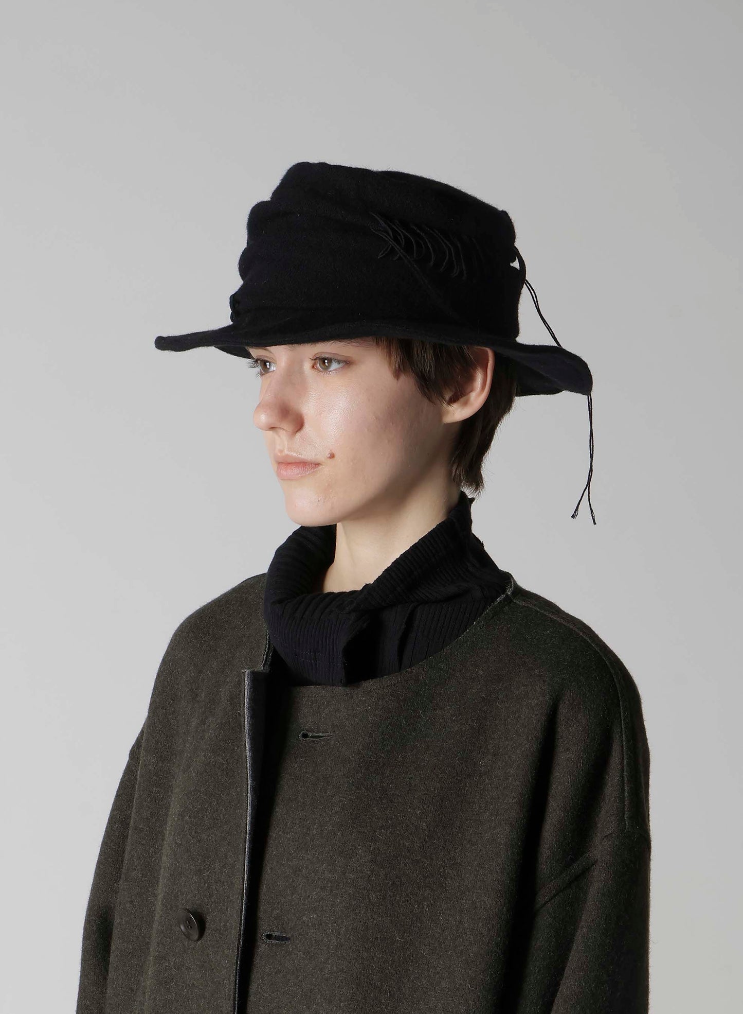 TOP VINTAGE FLANNEL STITCH HAT