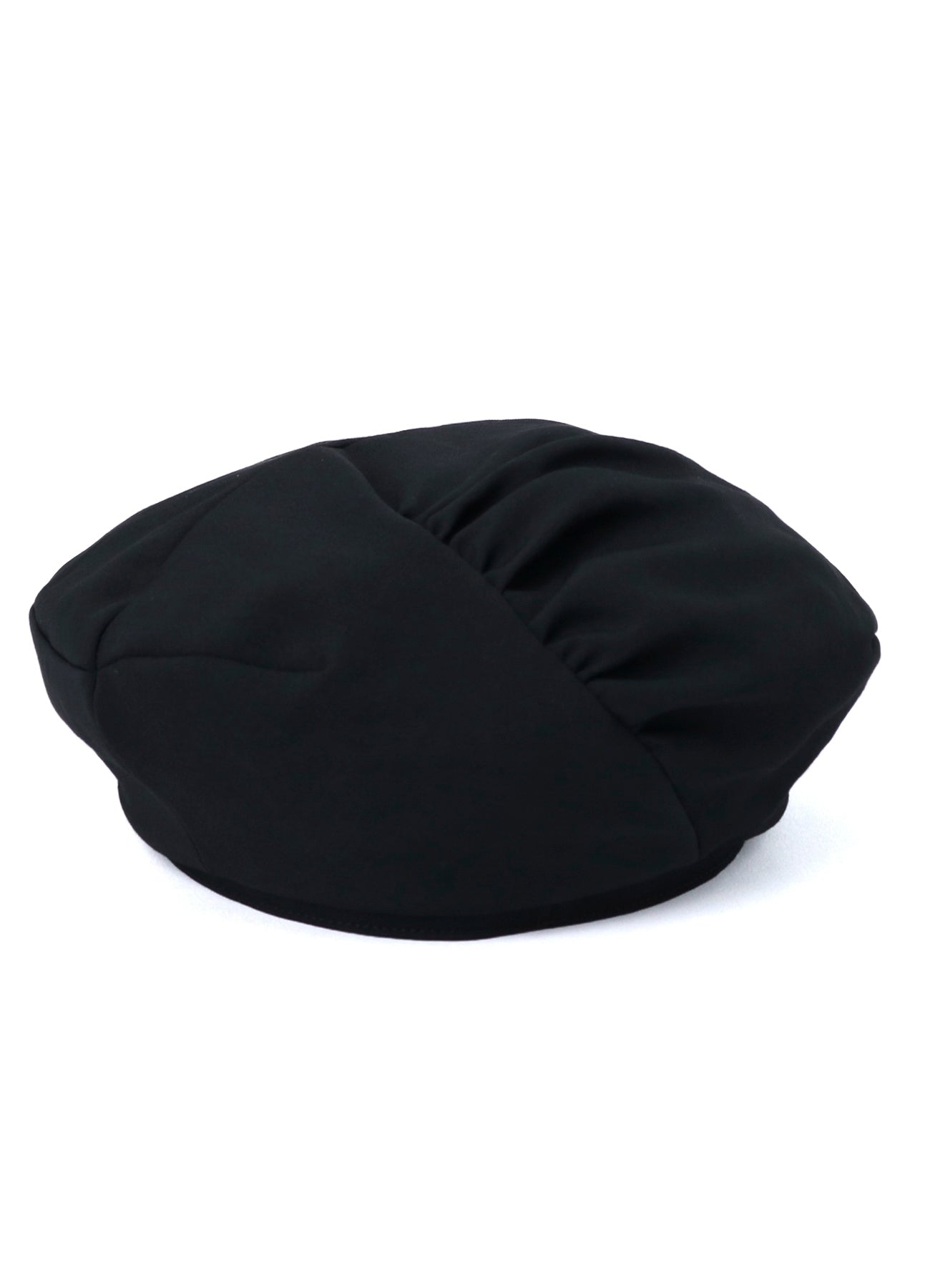WOOL GABARDINE DART BERET