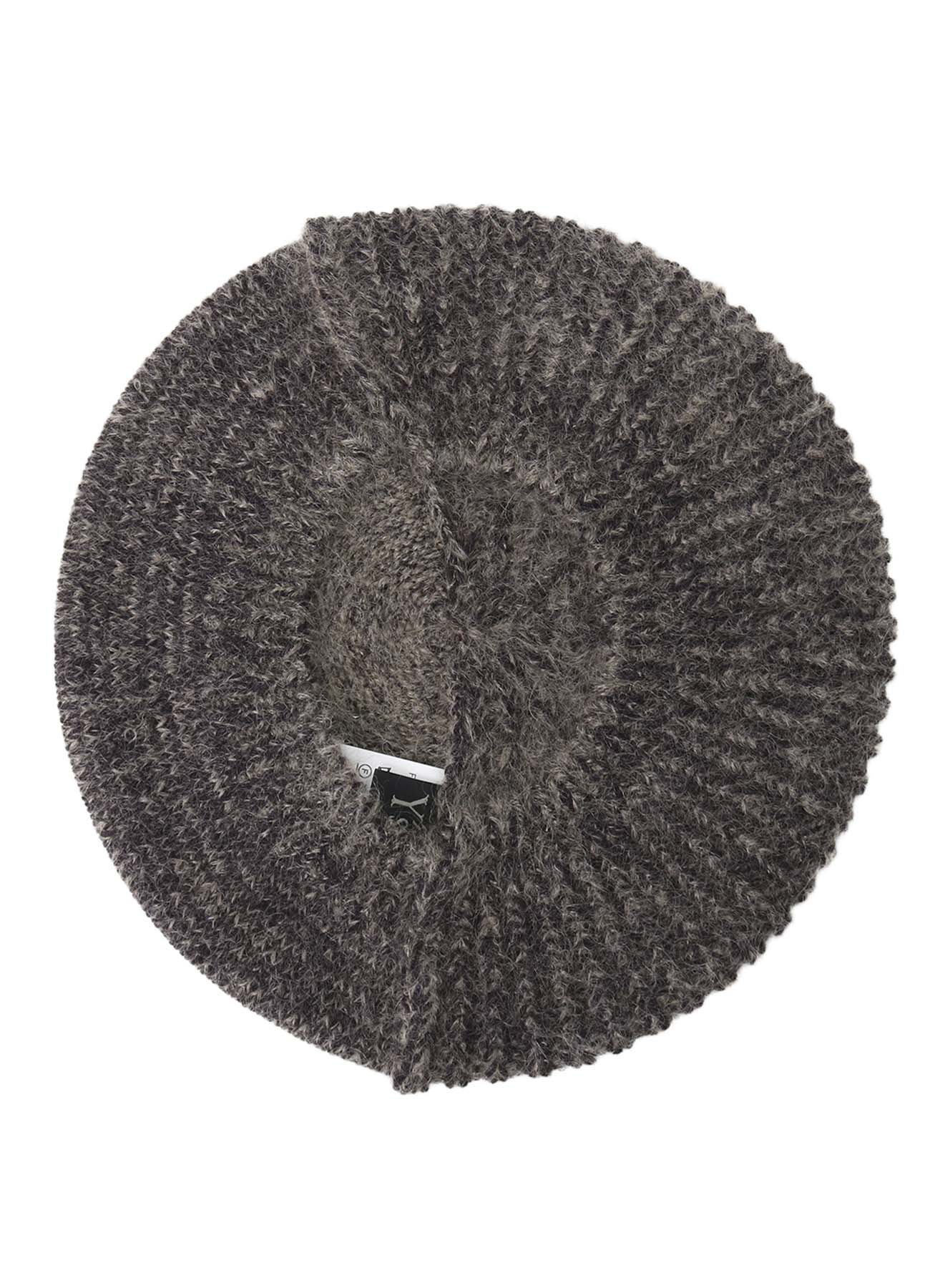 MAHAIR WOOL COMBINATION BERET