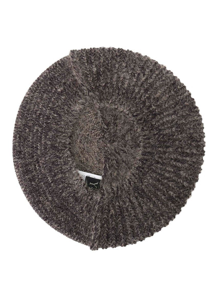 MAHAIR WOOL COMBINATION BERET