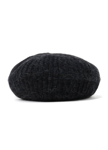 MAHAIR WOOL COMBINATION BERET