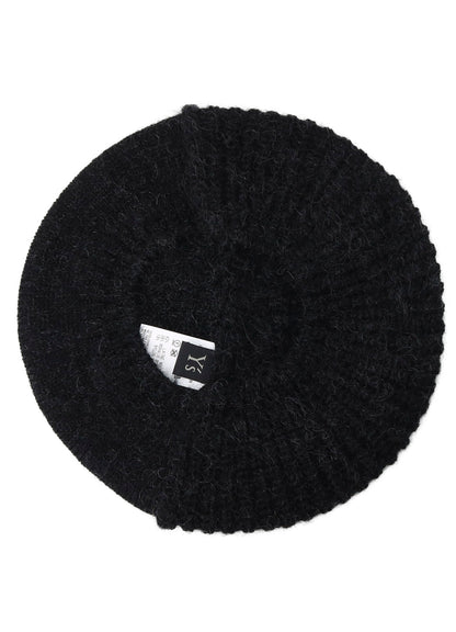 MAHAIR WOOL COMBINATION BERET