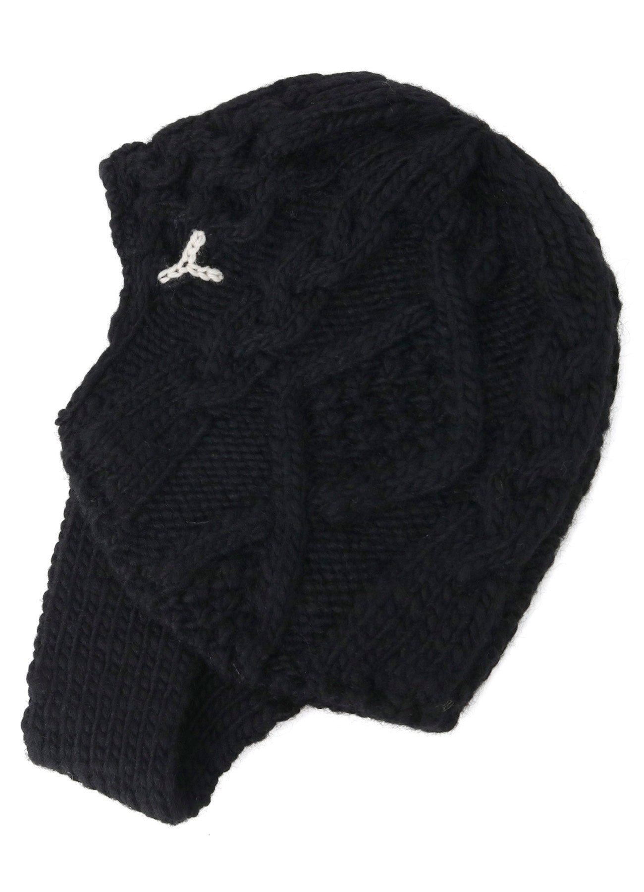 SLUB WOOL BEANIE W/ EAR FLAP