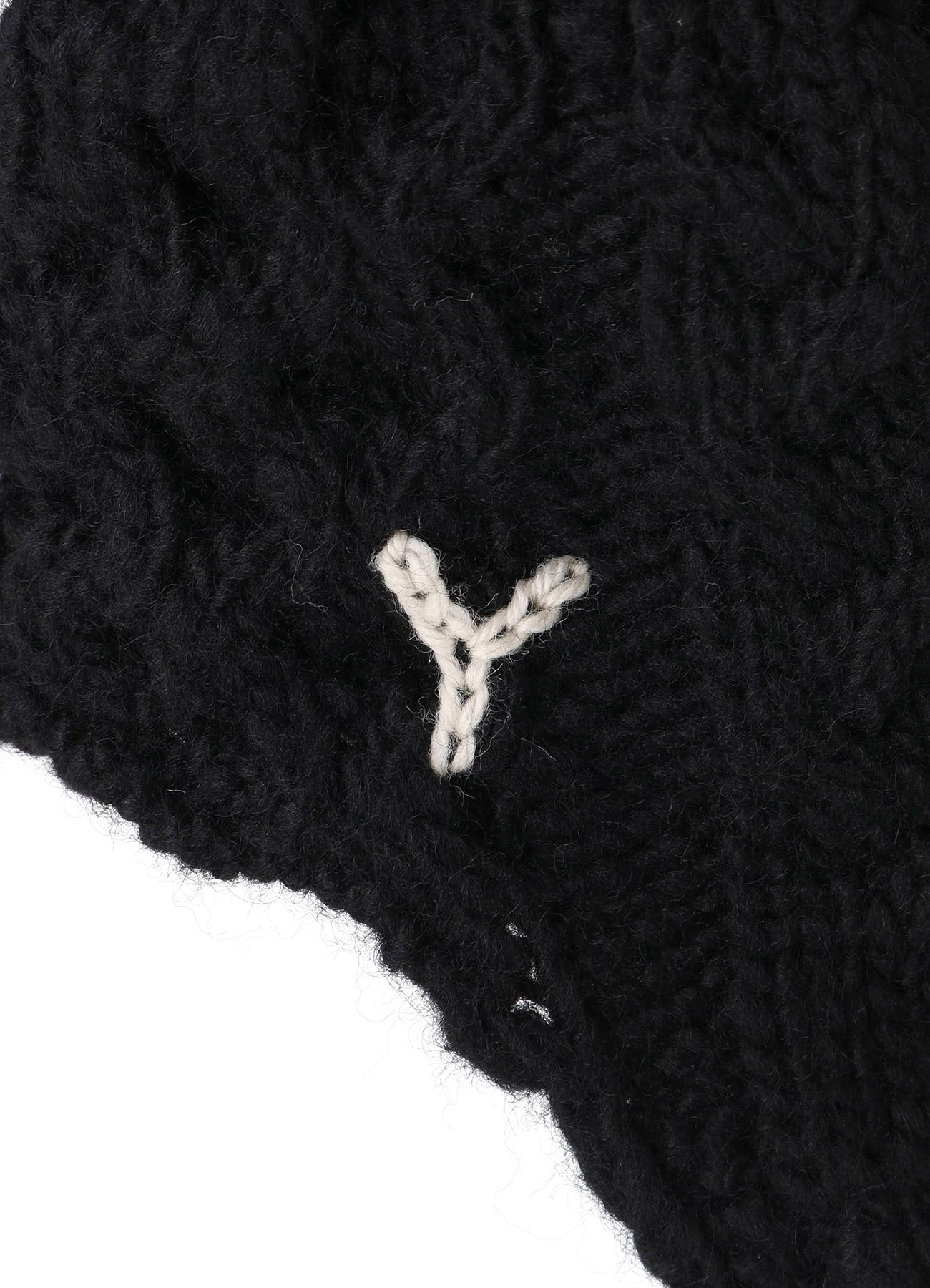 SLUB WOOL BEANIE W/ EAR FLAP