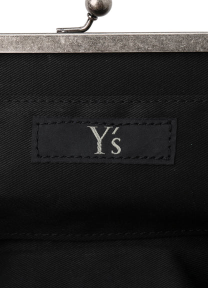 DISCHARGE-PRINTED VELVET CURVY BAG M
