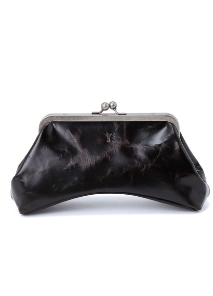 GLOSSY LEATHER CURVY BAG S