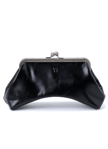 GLOSSY LEATHER CURVY BAG S