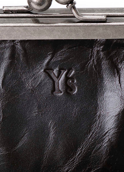 GLOSSY LEATHER CURVY BAG M