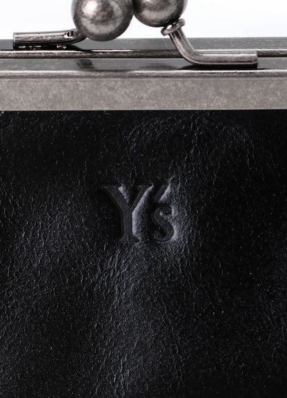 GLOSSY LEATHER CURVY BAG M