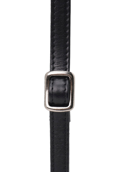 SEMI-GLOSS LEATHER SHOULDER 2WAY BAG