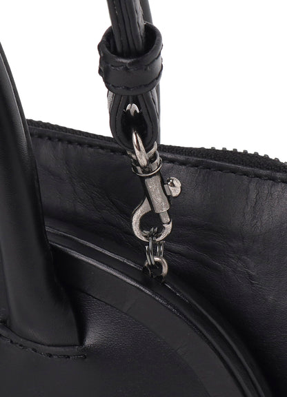 SEMI-GLOSS LEATHER SHOULDER 2WAY BAG