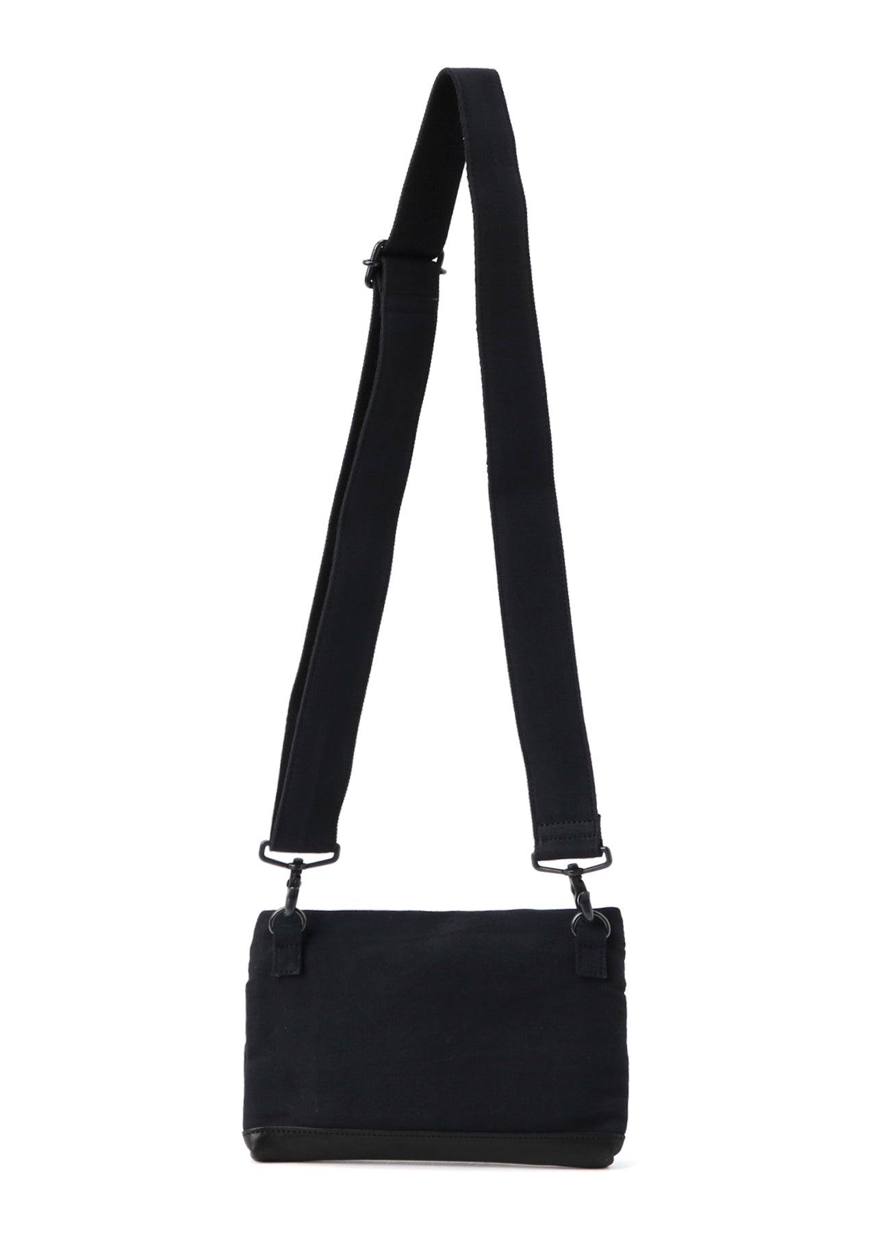 COTTON LINEN TWILL / LEATHER SACOCHE