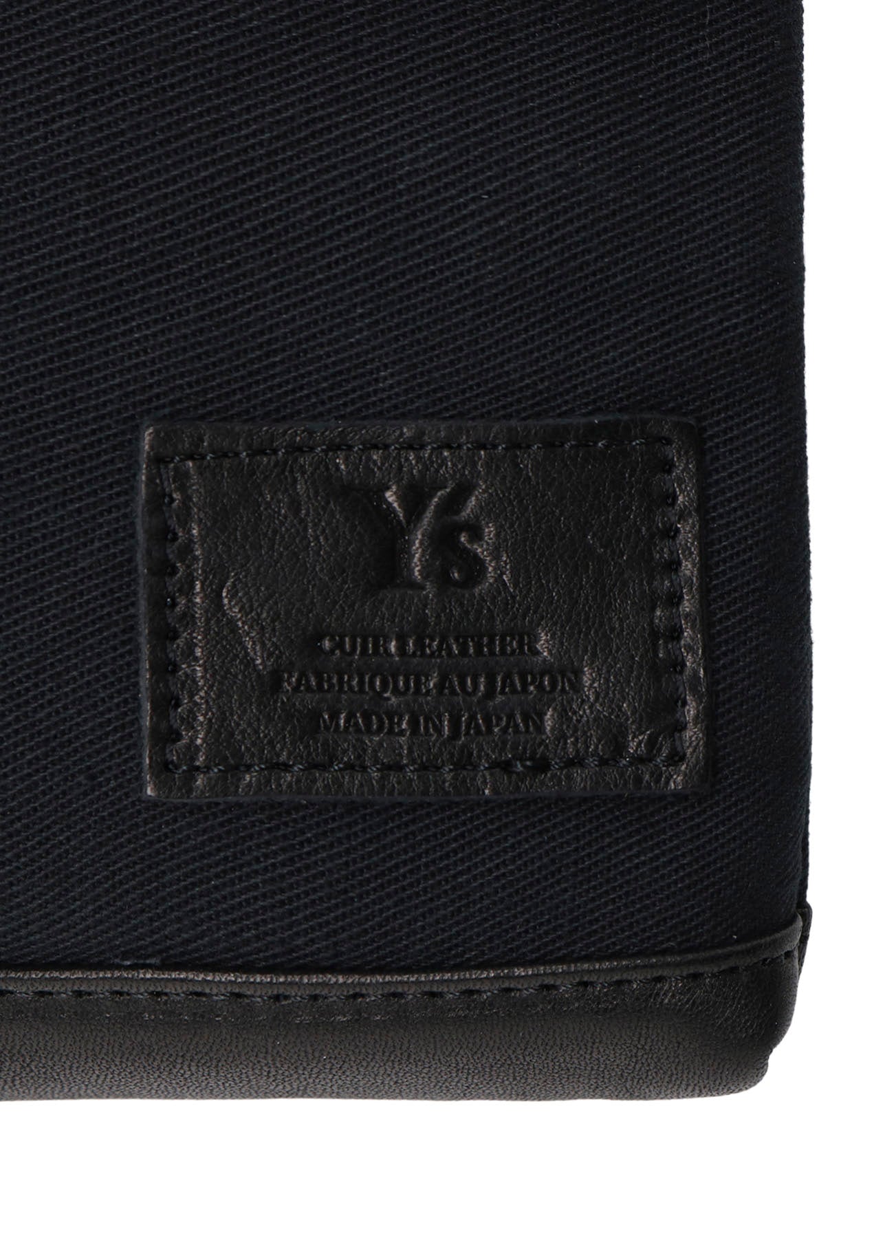 COTTON LINEN TWILL / LEATHER SACOCHE