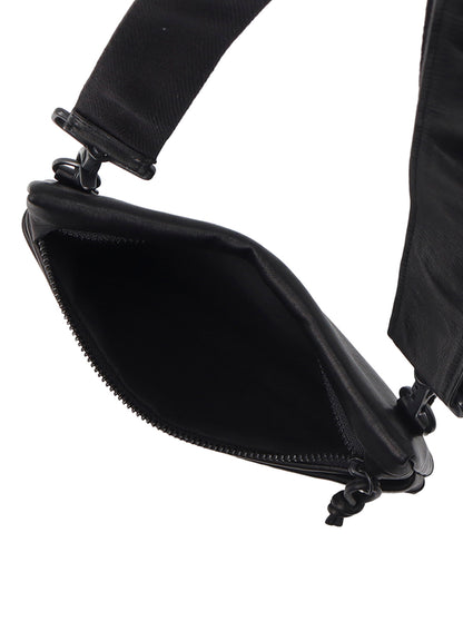 SOFT WATER-DYED LEATHER SACOCHE