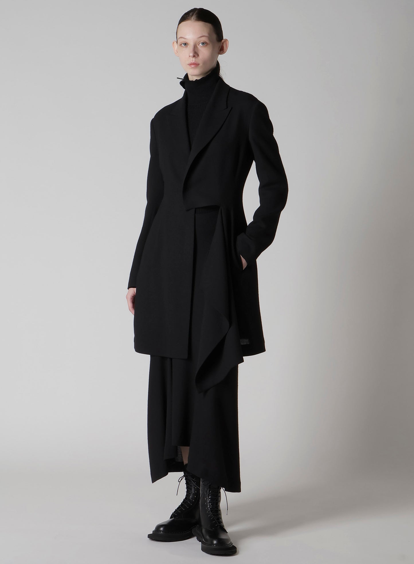 W/RY WASHER PROCESSED GAUZE JACKET
