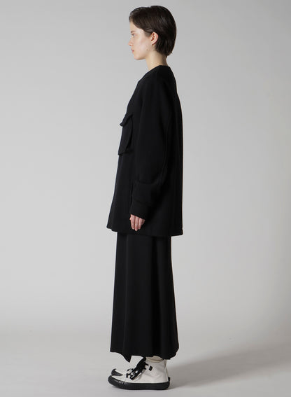 WOOL MOSSER LEFT SIDE CHEST POCKET JACKET