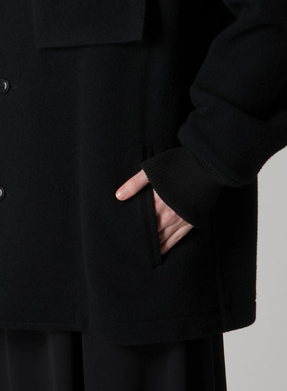 WOOL MOSSER LEFT SIDE CHEST POCKET JACKET