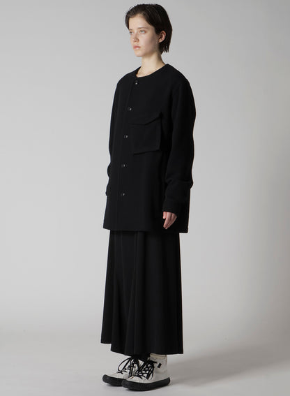 WOOL MOSSER LEFT SIDE CHEST POCKET JACKET