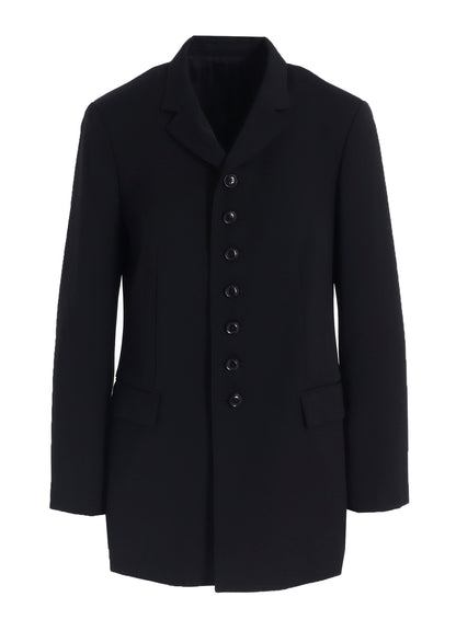 WOOL GABARDINE TAILORED JACKET