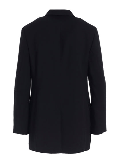 WOOL GABARDINE TAILORED JACKET