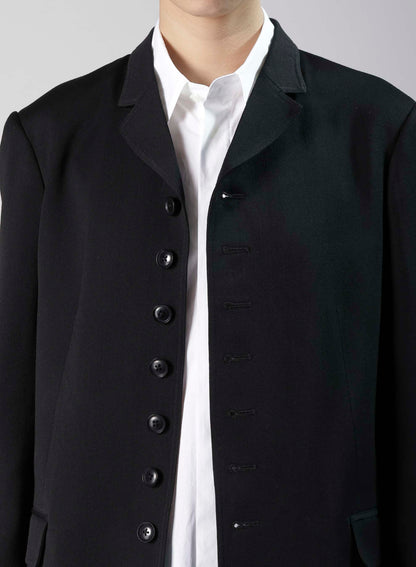 WOOL GABARDINE TAILORED JACKET