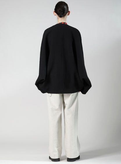CABLE JQ KNIT DOLMAN SLEEVE JACKET